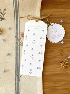 Wholesale Sustainable Deckle Edge <b>Paper</b> Gift Tags with String Tags for Premium Packaging Solutions Boutique Branding Tag & Lable - Product Image 1