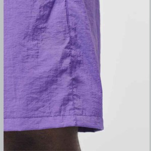 Pantalones Cortos Bermuda de Poliéster Sólidos para Hombre con Cordón, Cintura Elástica, Logotipo Frontal, Bolsillos, Transpirables, de Tiro Medio, Estilo Casual y Deportivo - Product Image 4