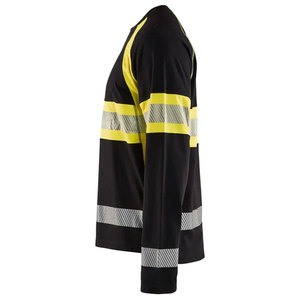 Custom Hi Vis Construction T-<b>Shirts</b> Reflective Stripes Long Sleeve Safety Low MOQ Safety Working <b>Shirts</b> For Workwear - Product Image 6