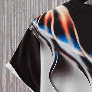 Camisetas Deportivas de Manga Corta para Hombre, Personalizadas OEM, de Secado Rápido, Transpirables, con Estampado por Sublimación, 100% Poliéster, Corte Regular - Product Image 5