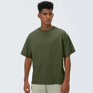 Diseña Tu Propio Logotipo y Diseña Camisetas de Verano 100% Algodón para Hombre en Venta, Camisetas de Manga Corta para Hombre de Alta Calidad, Servicio OEM - Product Image 1