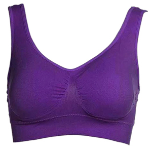 Sujetador deportivo de alto soporte para mujer al por mayor, sujetador deportivo cómodo color nude para yoga con tirantes dobles - Product Image 4