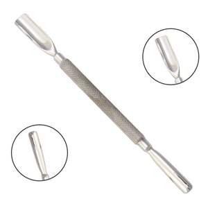 Empujador de Cutículas Profesional de Doble Cara de Acero Inoxidable, Herramienta para Manicura, Herramientas para Arte de Uñas, Logotipo Personalizado - Product Image 5