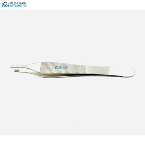 Pinzas Adson Brown de 12 cm, 7x7 Dientes, Pinzas Quirúrgicas para Tejidos y Aplicaciones de Apósitos - Product Image 6