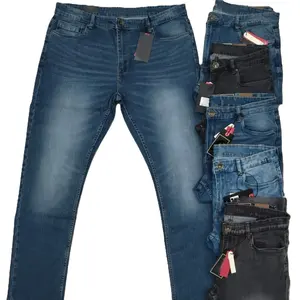 Premium Kwaliteit Heren Jeans Modieuze Denim Lange Broek Avondmaal Kwaliteit Casual Stretchy Denim Jeans Broek Voor Heren