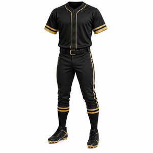 Uniformes de Béisbol Personalizados con Diseño Exclusivo, los Más Recientes y Famosos, con Impresión Personalizada, Poliéster Transpirable, Servicio OEM - Product Image 4