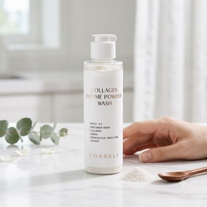 Nettoyant exfoliant K-Beauty au collagène et aux enzymes de papaïne pour le visage, hydratant - Product Image 1