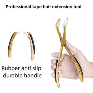 Kit de pinces professionnelles pour extensions de cheveux, ensemble complet d'outils de salon pour l'installation d'extensions de cheveux à micro-anneaux, nano-anneaux, perles et boucles - Product Image 3