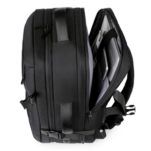 Sac à dos pour ordinateur portable ZYDAR SPORTS, grande capacité, imperméable, compartiment rembourré pour ordinateur portable, pour le travail, l'école, le collège, le bureau - Product Image 6
