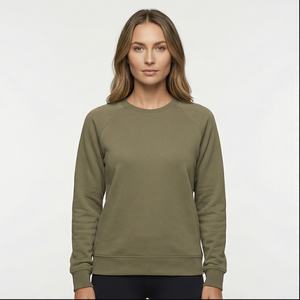 Suéter de media cremallera personalizado para mujer, sudadera de algodón polar de alta calidad, Jersey deportivo de gran tamaño con cremallera, sudaderas con capucha de algodón para mujer - Product Image 1