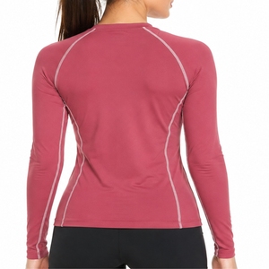 Women <b>Long</b> <b>Sleeve</b> <b>Compression</b> <b>Shirt</b> Premium Stretch Breathable QuickDry Comfortable Performance Soft Fabric Wear - Product Image 2