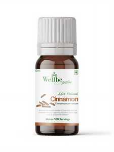 Extrait liquide de cannelle biologique (Cinnamomum Verum) en gouttes |   Complément alimentaire ayurvédique à base de plantes |   100 portions |   10 ml - Product Image 1