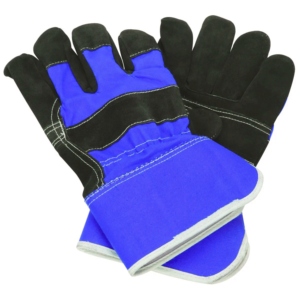 ถุงมือหนังวัวแท้คุณภาพสูง ทนทาน ป้องกันการสั่นสะเทือน สำหรับงานอุตสาหกรรม พื้นผิวเรียบ ป้องกันมือ - Product Image 6