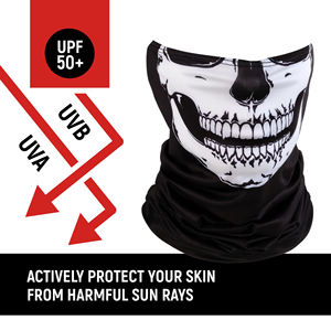 Nouveau cache-cou bandana de haute qualité, cagoule personnalisée avec logo par sublimation, en polyester multifonction - Product Image 4