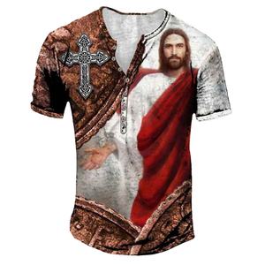 T-shirt pour homme, style streetwear, 100% coton jersey, manches courtes, coupe classique, respirant, séchage rapide, anti-boulochage, écologique, uni - Product Image 6