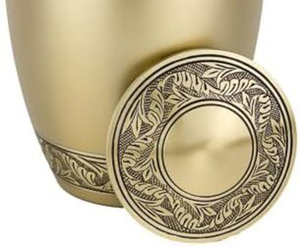 Urnas Funerarias Decorativas de Latón para Cenizas de Adultos, Urnas Hechas a Mano para Hombres y Mujeres - Product Image 6