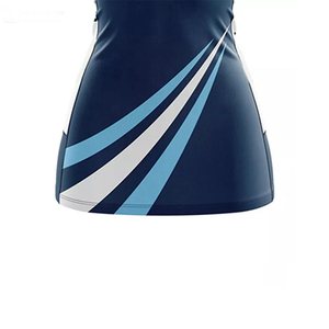 Meilleur fournisseur d'uniformes de netball, ensemble personnalisé, vêtements de sport d'équipe, maillot de netball unisexe, personnalisable, imprimé, 100% polyester, séchage rapide - Product Image 6