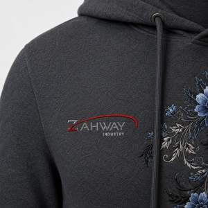 Top Selling Men's Embroidery <b>Hoodie</b> With <b>Soft</b> Fabric Comfortable Fit Durable Stitching And Stylish Design For Casual Daily Wear - Product Image 5