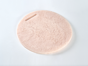 Planche à découper de luxe en résine écologique avec poignée, en paille de blé durable, plateau de charcuterie pour viande et pain - Product Image 2