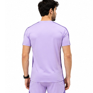 T-shirt en coton OEM de qualité supérieure pour hommes, logo personnalisé imprimé, col rond uni, mode estivale, fournisseur ODM, t-shirt en coton à col rond pour hommes - Product Image 2