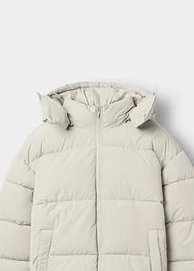 2026 New <b>Men</b> Winter Hooded Puffer <b>Jacket</b> White Premium Quality Custom Logo - Product Image 5