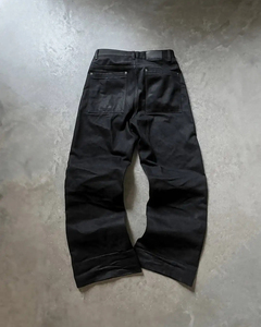 Vaqueros holgados de mezclilla estilo High Street, personalizados con bordados vintage, pantalones de moda urbana para hombre, vaqueros holgados de mezclilla estilo Lazy. - Product Image 2