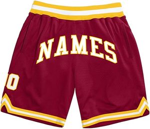 Shorts en mesh sublimé à séchage rapide pour hommes, shorts de basket-ball à double couche pour adultes et jeunes, best-sellers - Product Image 5