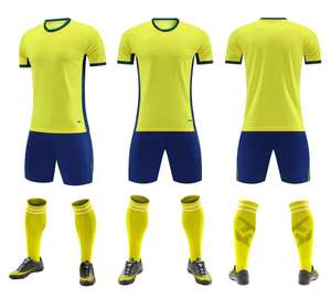 Uniforme de Fútbol con Jersey con Mangas para Mayor Flexibilidad, Uniforme de Fútbol con Impresión Personalizada del Escudo del Equipo - Product Image 5