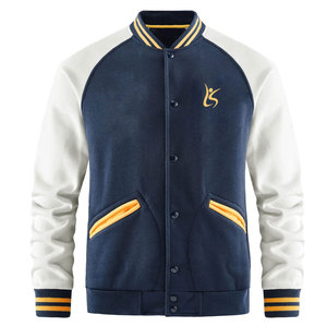 Blouson d'hiver pour homme grande taille style Letterman, col montant, pour usage extérieur, vente en gros - Product Image 1