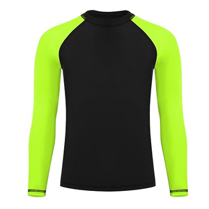 <b>Men</b> Performance Rashguard Long Sleeve <b>Compression</b> <b>Shirt</b> <b>for</b> MMA BJJ and Gym Workout Training - Product Image 5