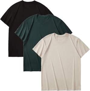 Camiseta de Hombre, Tejida, con Serigrafía, 100% Algodón, Ecológica, Transpirable, Color Personalizado, Logotipo Personalizado, Manga Corta, OEM - Product Image 3