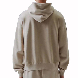 Sudadera con Capucha para Hombre, Estilo Casual, Invernal, Cortavientos, Personalizada, de Gran Tamaño, de Algodón y Felpa - Product Image 2