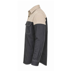 Industrial Workwear <b>Welding</b> FR Hi Visibility Waterproof Breathable Flame Retardant Polyester Safety Mechanic Wear <b>Shirt</b> for Men - Product Image 4