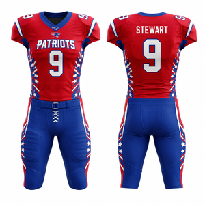 Uniforme de Fútbol Americano Personalizado con Número, Venta al por Mayor, Ropa Promocional para Eventos Escolares, Universitarios, Comunitarios, Academias, Clubes Deportivos, Equipos - Product Image 2