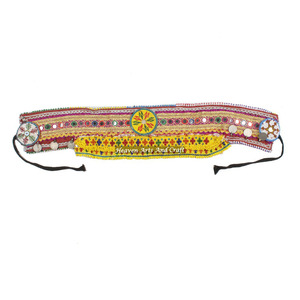 Vintage Belt Belly Dance Bead Afghani Traditional Waist Belt Kuchi Tribal BB011A <b>Old</b> Banjara Real Vintage Handmade Beaded Belts - Product Image 1