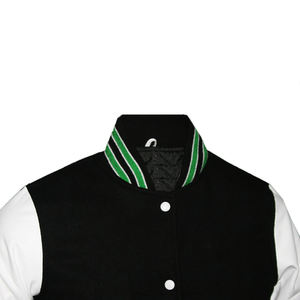 Veste universitaire en cuir de vachette de haute qualité OEM, design personnalisé, corps en laine avec broderie pour l'hiver, pour joueurs de baseball - Product Image 4