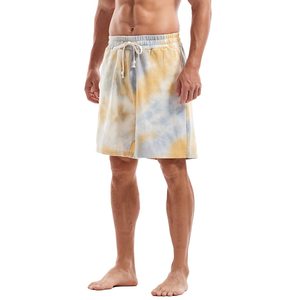Shorts de sport pour hommes de haute qualité, taille mi-haute, en maille, personnalisables, pour la gym et l'entraînement, avec poches, en polyester noir - Product Image 6