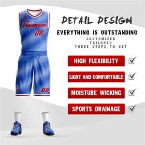 Uniforme de basket-ball d'équipe personnalisé, imprimé par sublimation, maille respirante, OEM, séchage rapide, anti-UV, pour hommes, femmes, jeunes, uniformes d'usine - Product Image 2