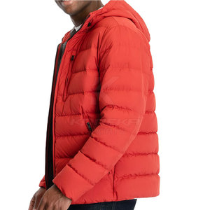 Chaqueta de Plumón para Hombre con Capucha, Diseño Personalizado, Superventas 2026, con Logotipo Frontal, Alta Calidad, Transpirable y Ecológica - Product Image 2