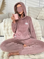 Ensemble sweat à capuche pour femme, hiver, molleton surdimensionné, manches longues, doublure confortable, décontracté, personnalisable sur le devant, tenues 2025