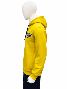 AFI Sport Wears Sweat-shirt à capuche jaune pour homme, coupe régulière, en coton tricoté, décontracté, pour l'automne - Product Image 4