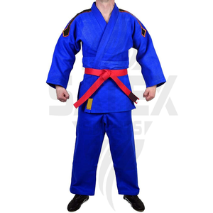 Conjuntos de Judo Gi Personalizables de Poliéster/Algodón Ligero para Unisex, Ropa de Artes Marciales Transpirable de Alta Calidad - Product Image 1