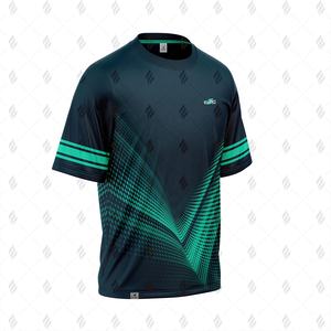 T-shirt en coton streetwear pour homme, option surdimensionnée, impression personnalisée, surface adaptée à la personnalisation, production OEM ODM prête à l'emploi - Product Image 4