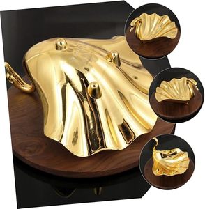 Bandeja de Metal con Forma de Pavo Real para Servir Frutas, Plato Decorativo para Exhibir Joyas, para Aperitivos, Postres, Frutos Secos, Decoración Elegante para Fiestas, Bodas y Hogar - Product Image 4