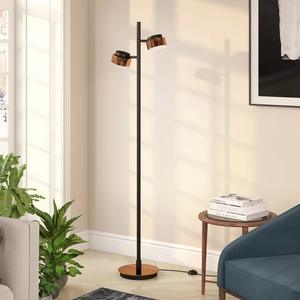 Lampe de sol LED intelligente à intensité variable avec fonction minuterie et interrupteur au pied pour utilisation dans une salle d'étude - Product Image 2