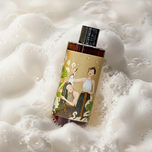 Shampooing Antichute Herbal à la Menthe et aux Extraits de Vitamines & Formule Crème 2-en-1 pour le Renforcement des Cheveux - Product Image 3