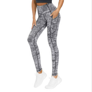 <b>Women</b> Winter Casual Breathable Fitness Workout <b>Leggings</b> High Waist Stretch Fabric Gym Yoga Athletic Activewear - Product Image 1
