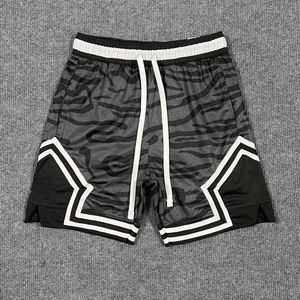 Shorts de course décontractés pour hommes, taille mi-haute, en tissu Oxford écologique, imperméables, coupe-vent, respirants, à séchage rapide, couleur unie - Product Image 3