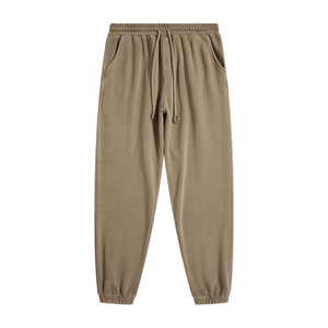 Pantalones Jogger Anchos de Pana para Hombre al por Mayor, Casuales de Primavera con Cintura Elástica y Logotipo y Diseño Personalizados - Product Image 3