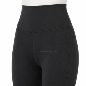 Leggings para Mujer de Alta Calidad, Cintura Alta, Leggings de Yoga, Ropa Deportiva de Nailon y Spandex, Fábrica de Marca Privada - Product Image 3